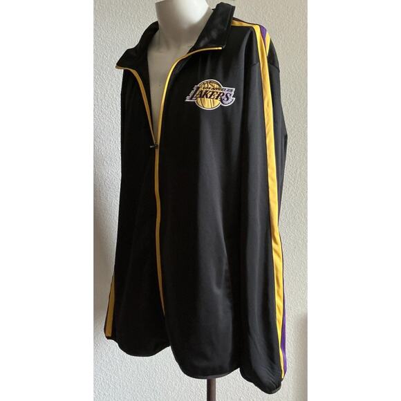 Los Angeles Lakers Carl Banks G III Zip Up Jacket Men’s Size 2XL Excellent - Picture 15 of 16